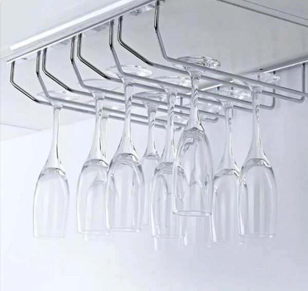 Top mount glass holder